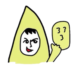 The yellow Boomerang sticker #3357264