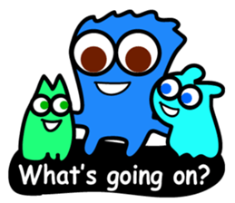 Threesome "What's up?" sticker #3357387