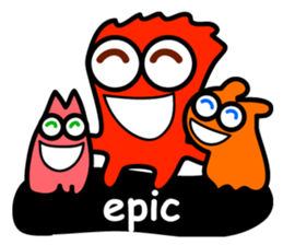 Threesome "What's up?" sticker #3357391