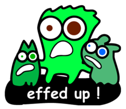 Threesome "What's up?" sticker #3357395