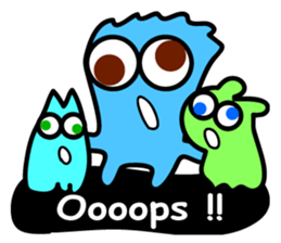 Threesome "What's up?" sticker #3357396