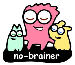 Threesome "What's up?" sticker #3357399