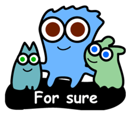 Threesome "What's up?" sticker #3357402