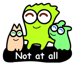 Threesome "What's up?" sticker #3357403