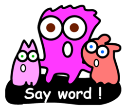 Threesome "What's up?" sticker #3357410