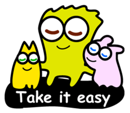 Threesome "What's up?" sticker #3357416