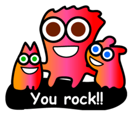 Threesome "What's up?" sticker #3357420