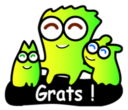 Threesome "What's up?" sticker #3357421