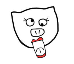 Usa and Buta sticker #3357441