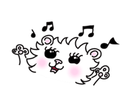 Maru the White Cat sticker #3358027