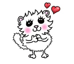 Maru the White Cat sticker #3358029