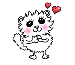 Maru the White Cat sticker #3358029