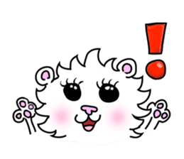 Maru the White Cat sticker #3358030