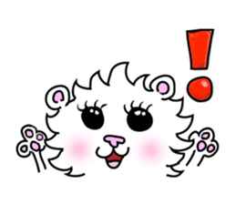 Maru the White Cat sticker #3358030