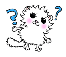 Maru the White Cat sticker #3358031