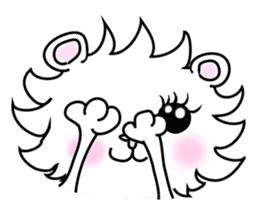 Maru the White Cat sticker #3358034