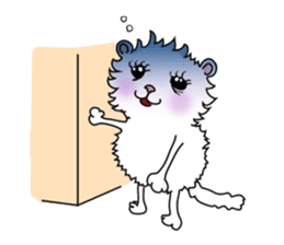 Maru the White Cat sticker #3358040