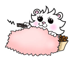 Maru the White Cat sticker #3358041