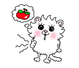 Maru the White Cat sticker #3358042