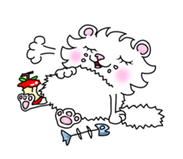Maru the White Cat sticker #3358043