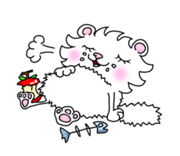 Maru the White Cat sticker #3358043