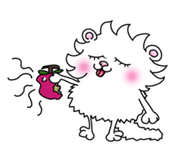 Maru the White Cat sticker #3358045