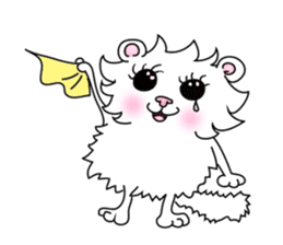Maru the White Cat sticker #3358051