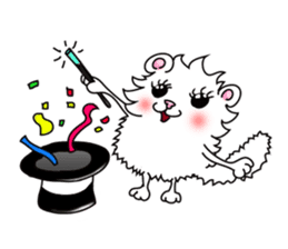 Maru the White Cat sticker #3358055