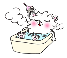 Maru the White Cat sticker #3358056