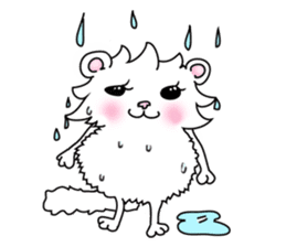 Maru the White Cat sticker #3358063