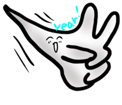 Facial sticker sticker #3358171