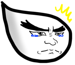 Facial sticker sticker #3358184