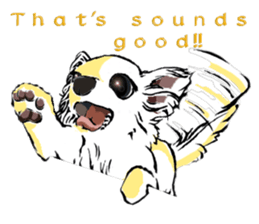 Chihuahua speaks for you. sticker #3358668