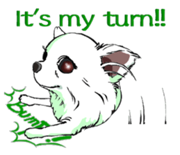 Chihuahua speaks for you. sticker #3358670