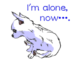 Chihuahua speaks for you. sticker #3358678