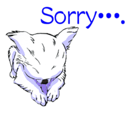 Chihuahua speaks for you. sticker #3358685