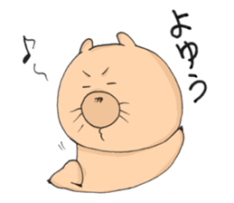 late wombat sticker #3358995