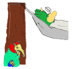 Lucky dragon & Friends sticker #3359536