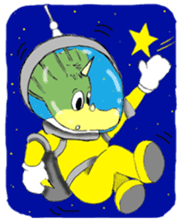 Lucky dragon & Friends sticker #3359538