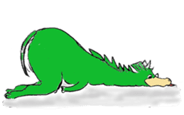 Lucky dragon & Friends sticker #3359561