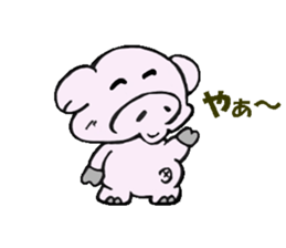 Everyday Life of The Buuta sticker #3359640