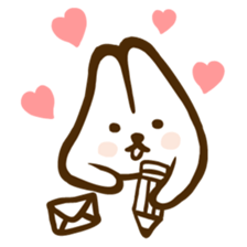 Mori Shu Mochi Rabbits sticker #3360087