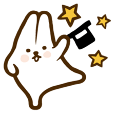 Mori Shu Mochi Rabbits sticker #3360091