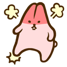 Mori Shu Mochi Rabbits sticker #3360094