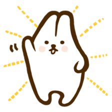 Mori Shu Mochi Rabbits sticker #3360100