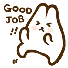 Mori Shu Mochi Rabbits sticker #3360102