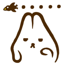 Mori Shu Mochi Rabbits sticker #3360104