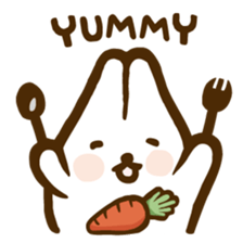 Mori Shu Mochi Rabbits sticker #3360106