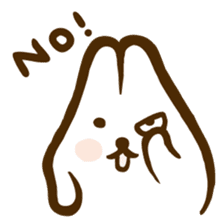 Mori Shu Mochi Rabbits sticker #3360107