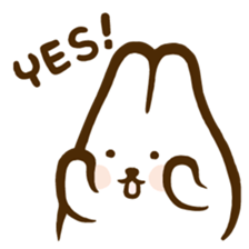 Mori Shu Mochi Rabbits sticker #3360108